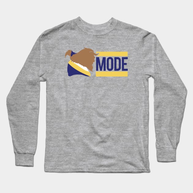 (Beauty and) Beast Mode Long Sleeve T-Shirt by PopCultureShirts